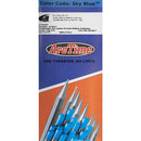 Packaging Tungsten electrodes TIG welding ArcTime™ Arc-Zone non-radioactive sky blue color diameter 1.0 - 1.6 - 2.4 - 3.2 mm AWS EWG