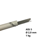 Bars rods tig tig welding aluminum silicon alsi5 length 1000mm price to kg