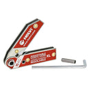 Magnetic support adjustable magnet for welding 15 kg red helvi