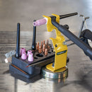 Organized shelf for accessories TIG torch for nozzles, caps, electrodes, TIG StrongHand ATT180 welding pliers