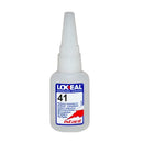 Adesivo-istantaneo-per-cuoio-legno-carta-cartone-gomma-LOXEAL-41-flacone-da-20g