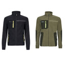 Felpa-in-pile-riciclato-colore-nero-o-verde-oliva-con-inserti-gialli-multitasca-taglia-M-L-XL-2XL-UPOWER-VENUS