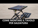 TIG MIG MMA Welding Table Bench Folding Electrode with Wheels