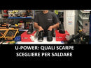 UPower Scarpe Alte Saldatore Antinfortunistica BULLS S3 HI HRO WG SRC