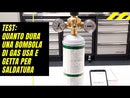 Test-durazione-bombola-usa-e-getta-per-saldatura