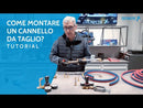 Cannello da Taglio a Leva Multigas testa 180° taglio max 200 mm HARRIS NM250-B1000-GB lunghezza 1000mm