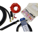 TIG torch 25 (small) connector with spare parts and electrodes