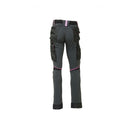 Women's work trousers Upower Atom Lady with fuchsia inserts