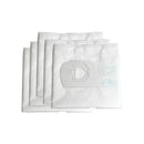 Set filtri a sacco raccoglitore in microfibra 5 pezzi per LAVOR PRO WORKER EM