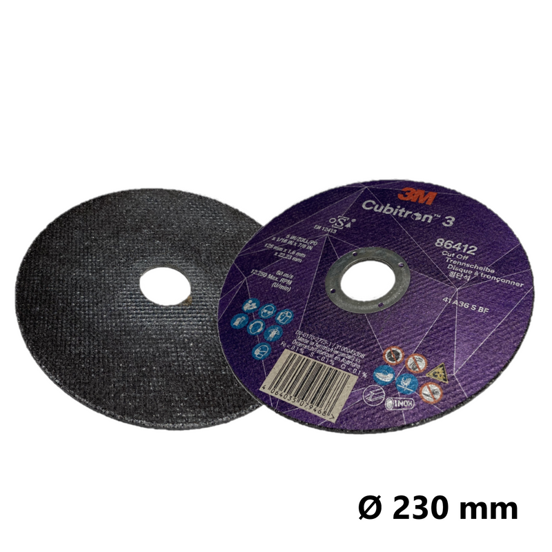 dischi-abrasivi-nuova-formula-abrasiva-3m-cubitron-3-diametro-230mm-spessore-2.0-3.0-7.0mm