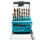 Serie 19 Punte per trapano per foratura INOX TITANIO HSS-CO al cobalto fresate 1.0-10 mm TECNISTA