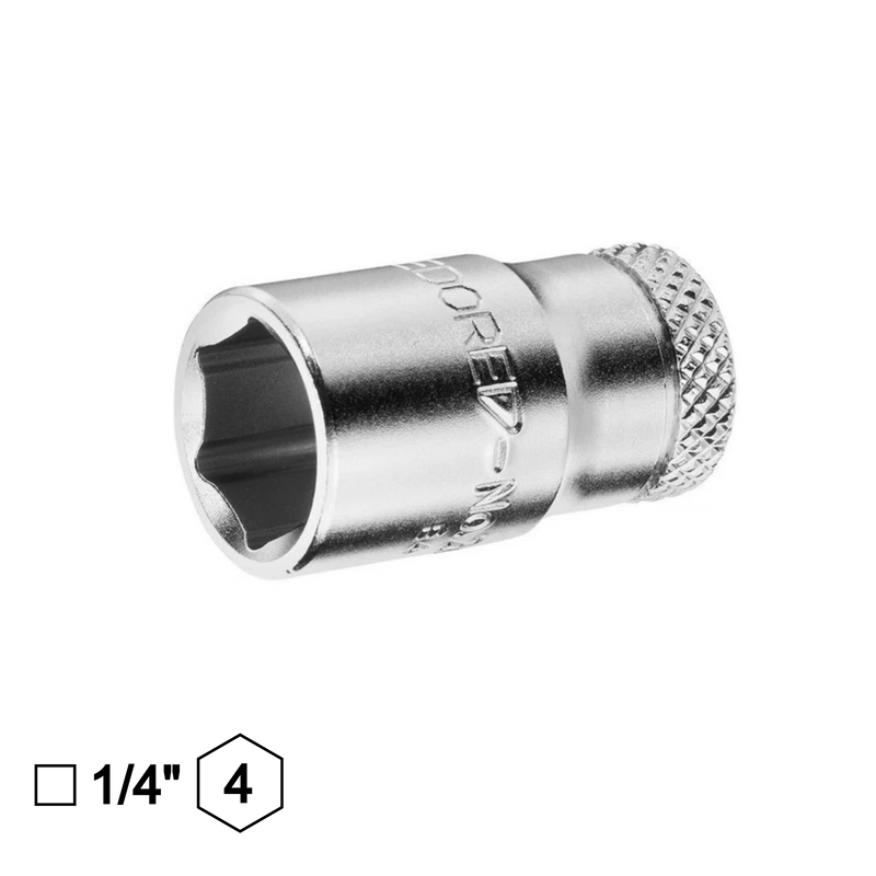 Bussola-esagonale-attacco-quadro-da-1/2"-esagono-da-4-mm-cromo-vanadio-GEDORE-946GA