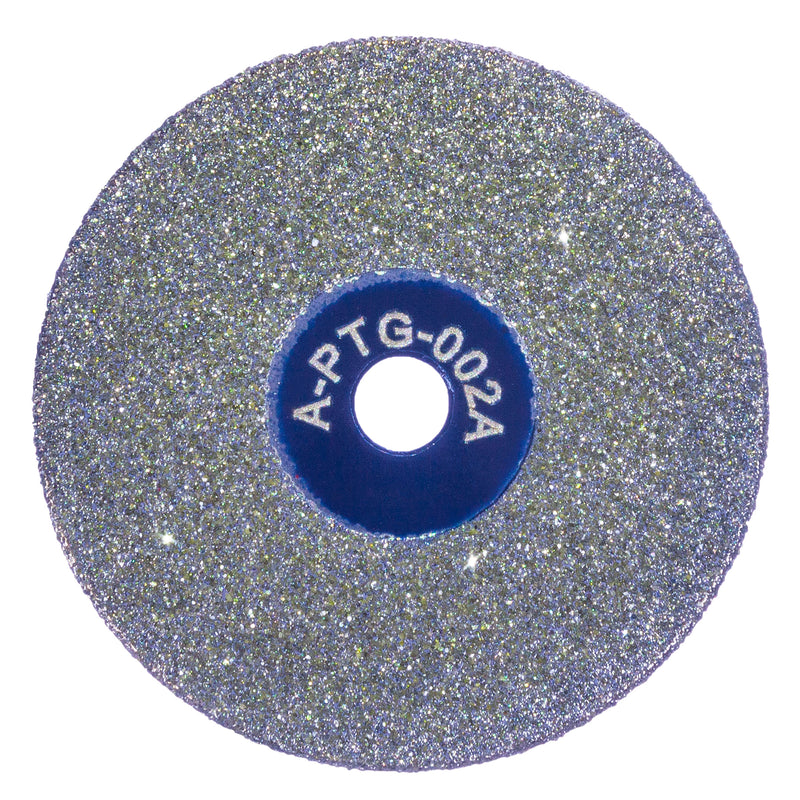 Replacement medium grain BLUE diamond wheel for Arc-Zone Sharpie DX™ head for sharpening tungsten electrodes for TIG welding