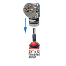 Sharpening Head Tungsten Electrode Tip TIG Arc-Zone Welding Sharpie DX™ Adjustable Angle 15°-45° Black Color