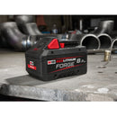 Set 2 batterie M18 8.0Ah FORGE con caricabatterie simultaneo MILWAUKEE M18 FORGENRG-802DBSC