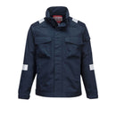 Giacca-saldatore-multinorma-colore-blue-navy-con-inserti-riflettenti-portwest-fr68