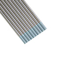 Packaging Tungsten electrodes TIG welding ArcTime™ Arc-Zone non-radioactive sky blue color diameter 1.0 - 1.6 - 2.4 - 3.2 mm AWS EWG