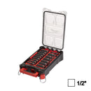 Set-di-16-bussole-rinforzate-per-utilizzo-con avvitatore,-attacco-quadro-1/2"-quadro-ed-esagono-da-10-11-2-13-14-15-16-17-18-19-20-21-22-23-24-,-+1-prolunga-75-mm-In-pratica-cassetta-organiser-compatta-PACKOUT™