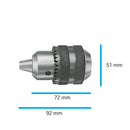 mandrino-a-cremagliera-per-trapani-radiali-torni-fresatrici-attacco-B16-PER-PUNTE-DA-0.5MM-A-13MM-di diametro-Rotazione-destra-scu-1503g-13