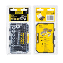 Set porta-inserti a cricchetto 1/4" con bussole 37 pezzi STALEY FATMAX FMMT19101-0