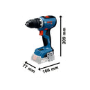 Trapano Avvitatore Brushless 63Nm compatto a Batteria 18V BOSCH GSR 18V-65