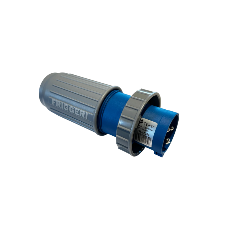 SCHUKO plug adapter 230V industrial 16A electric yard 2p + t