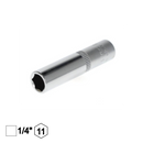 Bussola-esagonale-lunga-50mm-attacco-quadro-da-1/2"-esagono-11mm-cromo-vanadio-GEDORE-946GB