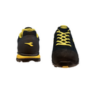 scarpa-bassa-da-lavoro-DPI-categoria-s3-impermeabile-con-suola-anticalore--taglia-da-35-a-48-pelle-nera-con-inserti-gialli-DIADORA-GLOVE-II-LOW-S3-HRO-SRA
