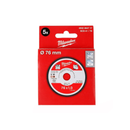 dischi-milwaukee-4932464717-da-taglio-ferro-inox-diametro-76x1.0mm-per-smerigliatrice-angolare-milwaukee-m12-fcot-confezione-da-5-dischi
