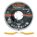 disco-abrasivo-a-centro-depresso-grana-36-diametro-125mm-GLOBE-FLEXCELLECE-per-acciaio-e-acciaio-inox