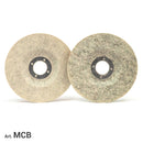 Disco decapaggio MAX-FLEX in fibra di cotone d.115 gr.36g per inox ROSVER MCB