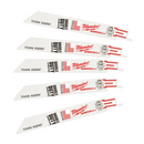 5 Lame per seghetto universale gattuccio per metallo 150 mm MILWAUKEE THIN KERF