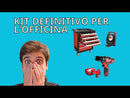 SET OFFICINA Carrello portautensili a 7 cassetti + Trapano a Batterie Milwaukee +  lampada a led