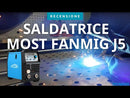 Saldatrice multiprocesso MIG/MAG, MMA, TIG Lift max 200A MOST FANMIG J5