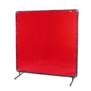 Tenda rossa oscurante rossa per saldatura 2340X1740mm con ganci WELDAS ECO 55-6168 LAVAshield
