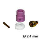 Kit Gas Lens XL MOST Completo per Torcia TIG DC per torcia WP 9-20