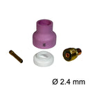 Kit Gas Lens XL MOST Completo per Torcia TIG DC per torcia WP 9-20