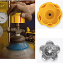 VALVOLA-ON-OFF-PER-BOMBOLA-GAS-PER-LA RIDUZIONE-DEGLI-SPRECHI-DI-GAS-TECNICO-CON-VISUALE-DI-CHIUSURA-PER-BOMBOLE-CON-VALVOLA-A-STELLA-A-5-PUNTE