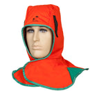 Cappuccio da saldatore Arancio protezione TESTA - COLLO WELDAS FIREFOX 23-6690