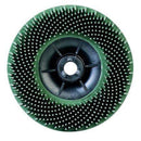 3M-Scotch-Brite-Disco-Bristle-d.115mm-BD-ZB-24537-con-platorello-incorporato-grana-50X - Tecnista