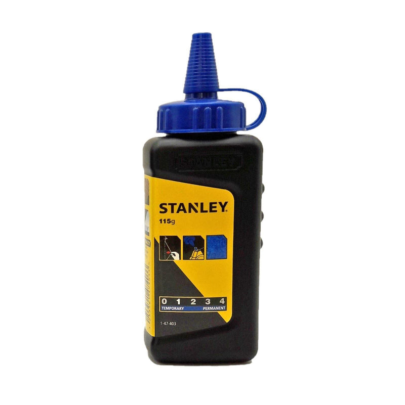 Polvere blu STANLEY per tracciatori 115 g 47-403 - Tecnista