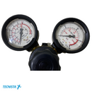 CO2 pressure reducer with 2 mig / MAG wire welding pressure gauges