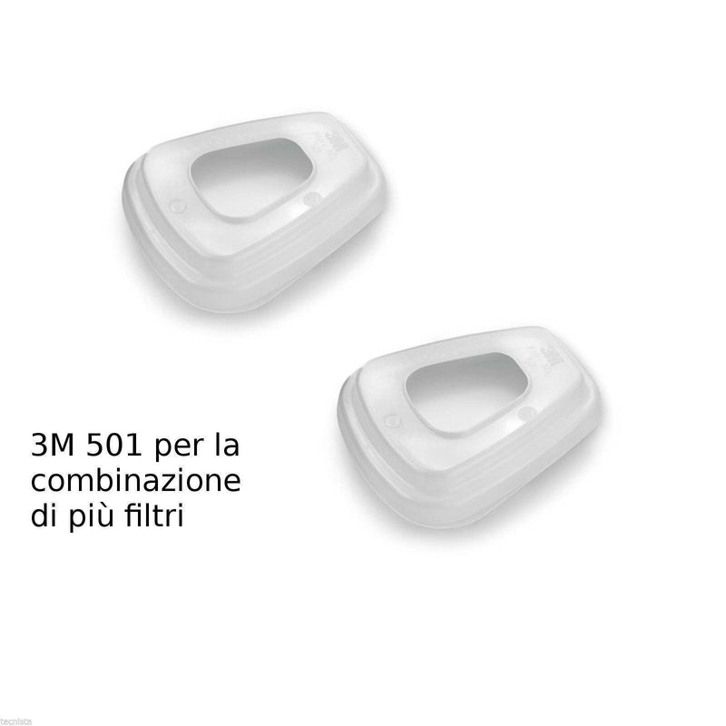 3M-501-ghiere-per-contenimento-in-combinazione-di-filtri-serie-5000/6000 - Tecnista