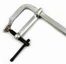 Strettoio Morsetto Acciaio Forgiato Asta Nervata Vite di Regolazione Alta Resistenza