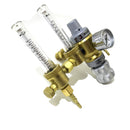 Argon / CO2 pressure reducer with 2 flowers and economiziator Harris 651 Pro