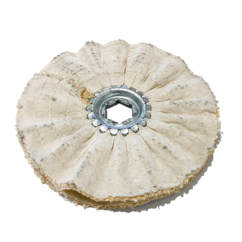 Ventilated sisal cotton disc for polishing diameter 150mm ROSVER DMV