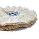 Disco ventilato in cotone sisal per lucidatura diametro 150mm ROSVER DMV