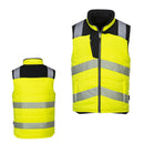 gilet-imbottito-alta-visibilità-giallo-o-nero-REVERSIBILE-taglie-da-S-a-3XL-PORTWEST-PW374