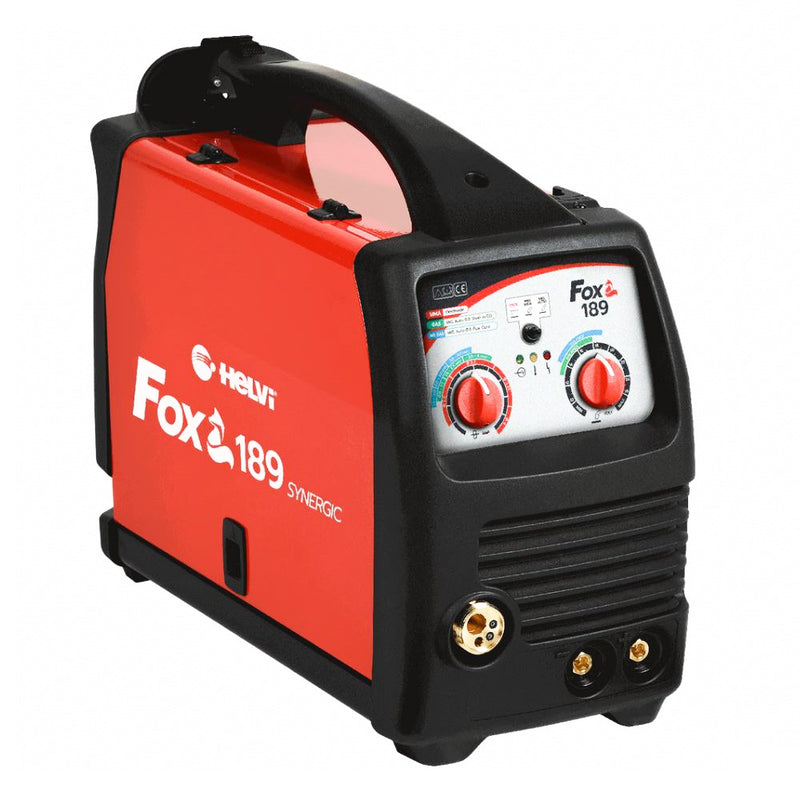 Inverter welding and MIG electrode with torch, accessories, cored wire in OMAGGIO Helvi Fox 189