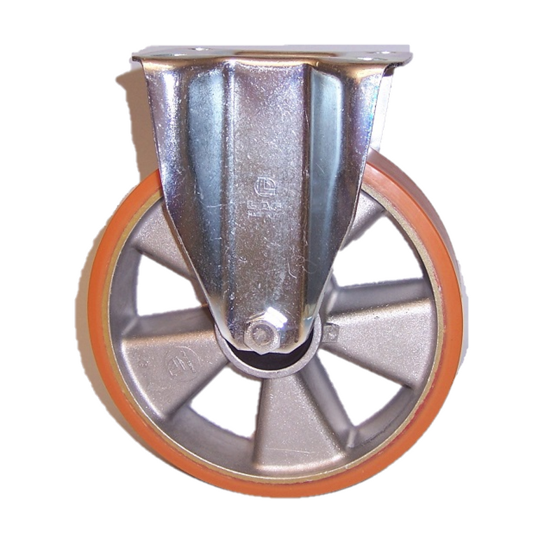 Wheel with fixed aluminum and polyurethane support 200x50 LAG 26131